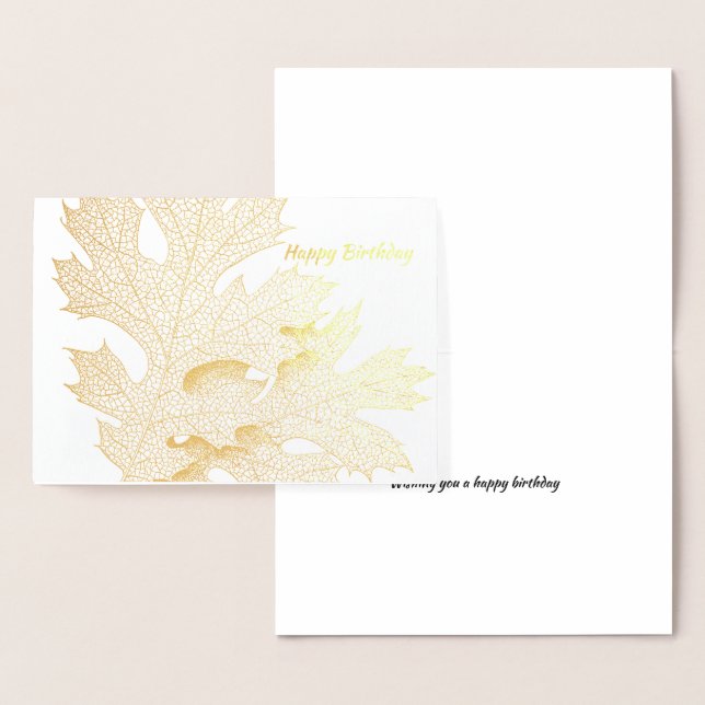 Folienkarte (Anzeige)