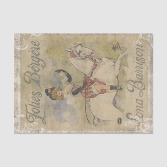 Folies Bergere Seidenpapier (Vorderseite)