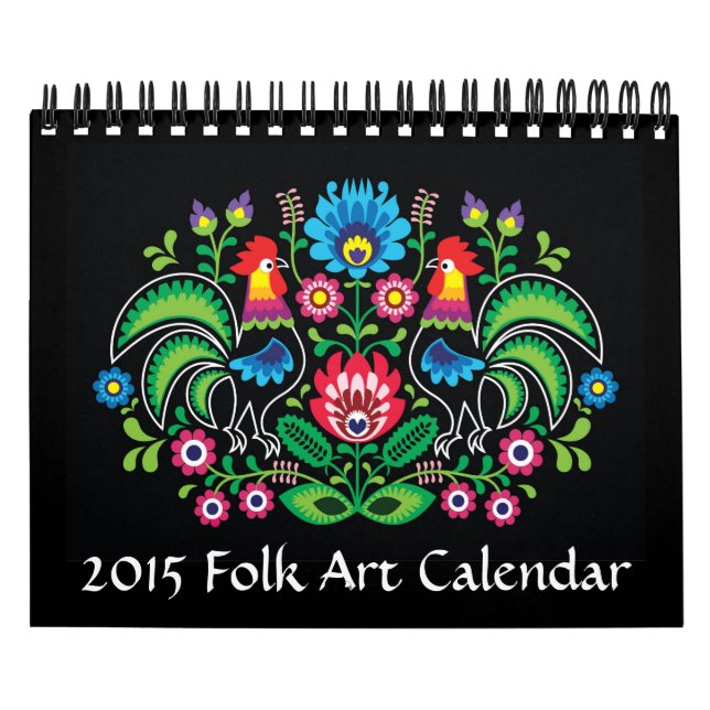 Folk Art Calendar - SRF Kalender (Titelbild)