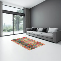 Folk Art Garden Area Rug