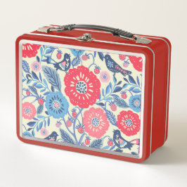 Folk Art Lunch Box