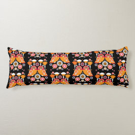 Folk Art Owl Seitenschläferkissen