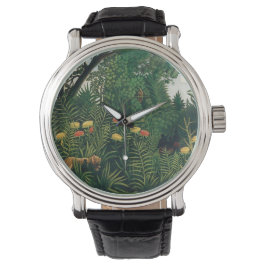Folk Art Rousseau Jungle Armbanduhr