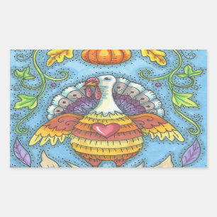 FOLK ART TÜRKEI, ERNTEDANK VORD STICKERS Sheet