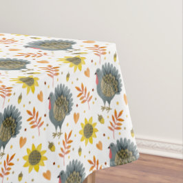 Folk Art Turkeys Tischdecke