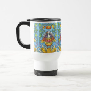 FOLK ART TURQUIE, MERCI COMMUTER TRAVEL MUG