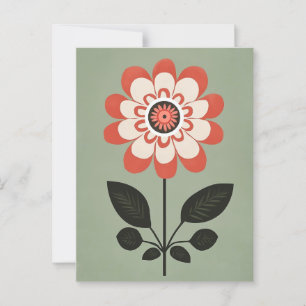 Folk Bloom #236 Postkarte