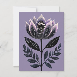 Folk Bloom #245 Postkarte