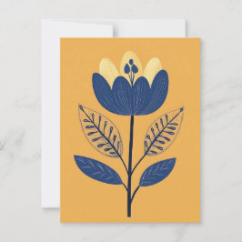 Folk Bloom Nr. 259 Postkarte