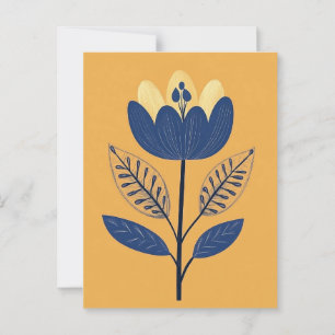 Folk Bloom Nr. 259 Postkarte