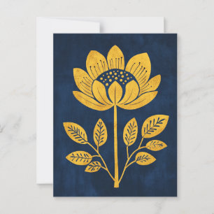 Folk Bloom Nr. 276 Postkarte