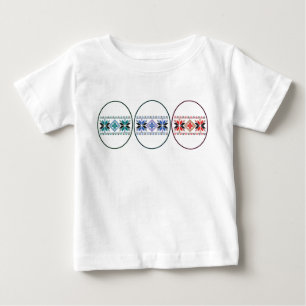 Folk Design Ostereier Baby T-shirt