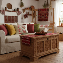 Folk-Inspiriert Wohngestaltung Dekokissen