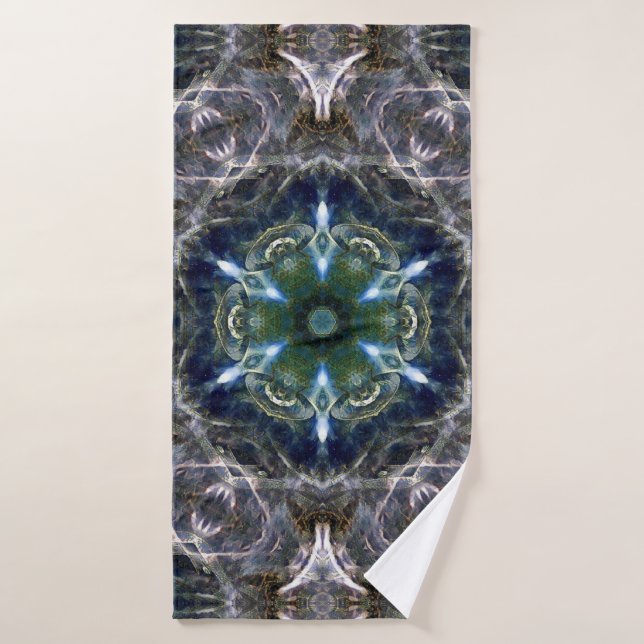 Folk Mandala Badetücher Set Badehandtuch (Badehandtuch)
