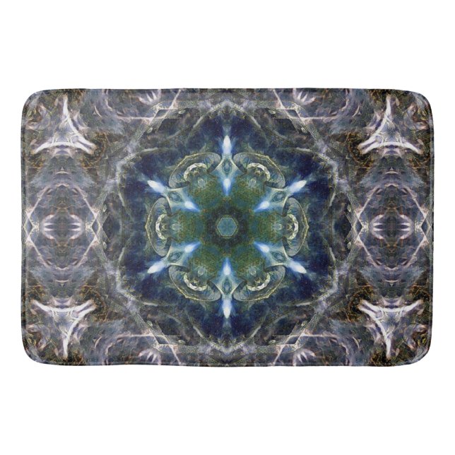 Folk Mandala Bath Mat Badematte (Vorderseite)