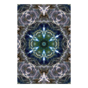 Folk Mandala Foto Print