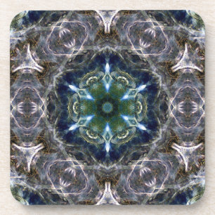 Folk Mandala Getränkeuntersetzer
