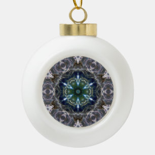 Folk Mandala Keramik Ball Weihnachtsgeschenk Kugel-Ornament