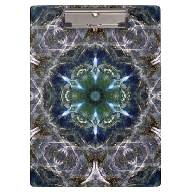 Folk Mandala Klemmbrett (Vorderseite)