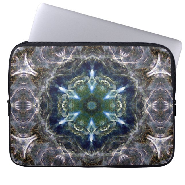 Folk Mandala Laptop Sleeve (Vorderseite)