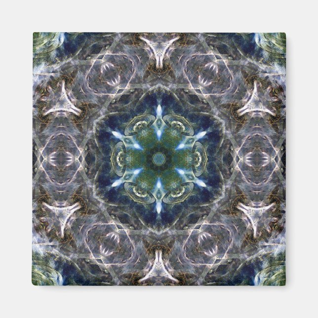 Folk Mandala Magnet (Vorne)