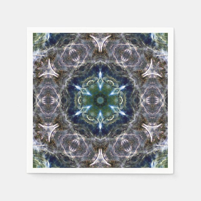 Folk Mandala Napkins Serviette (Vorderseite)