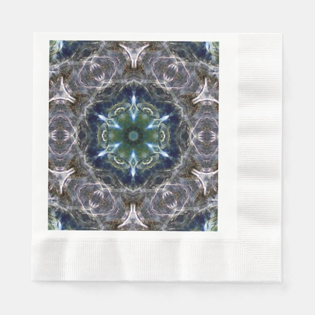 Folk Mandala Napkins Serviette (Vorderseite)