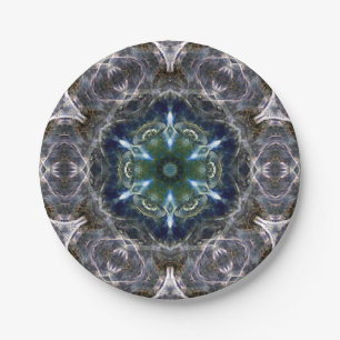 Folk Mandala Pappteller