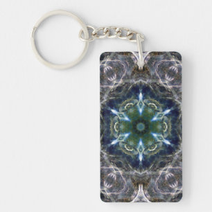Folk Mandala Porte - clé