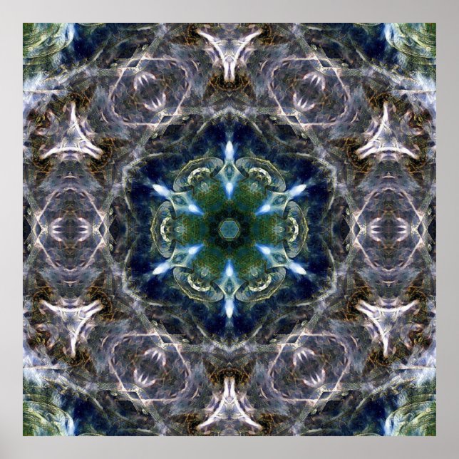 Folk Mandala Poster (Vorne)