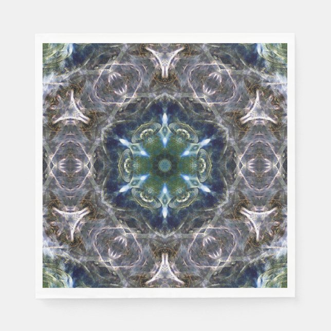 Folk Mandala Serviette (Vorderseite)