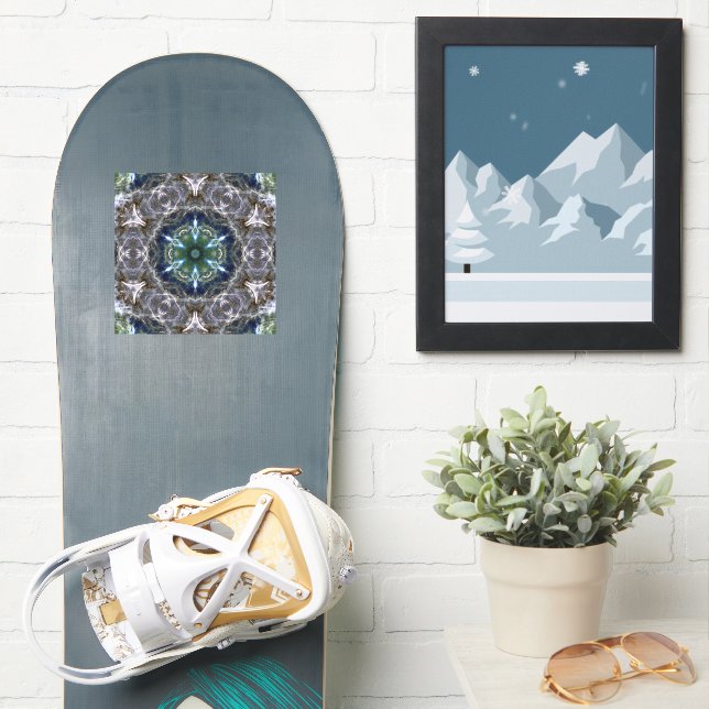 Folk Mandala Sticker (Snowboard)