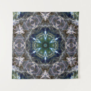 Folk Mandala Wandteppich