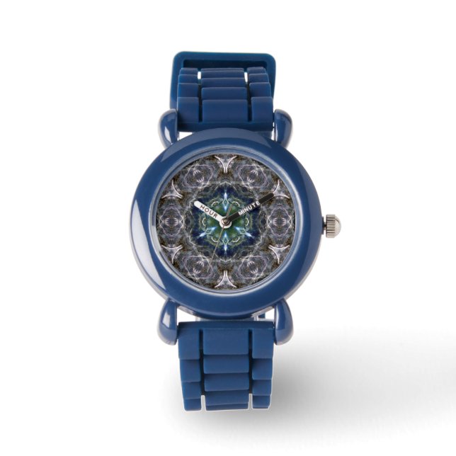 Folk Mandala Watch Armbanduhr (Vorderseite)
