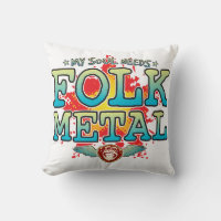 Folk Metal Soul Kissen