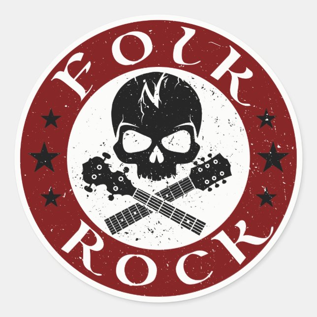 Folk N' Rock Stickers (Vorderseite)
