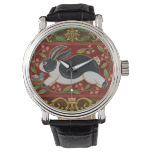 Folk Rabbit Armbanduhr