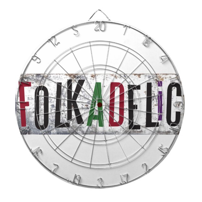 Folkadelic Dartscheibe (vorne)