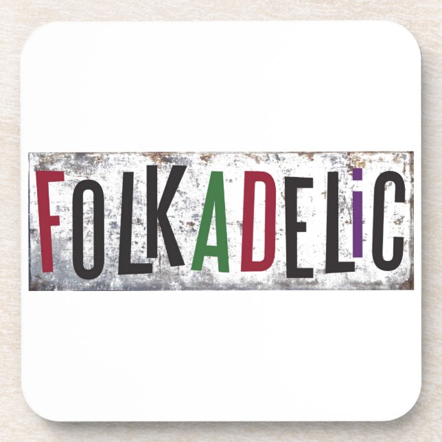 Folkadelic Untersetzer (Vorderseite)