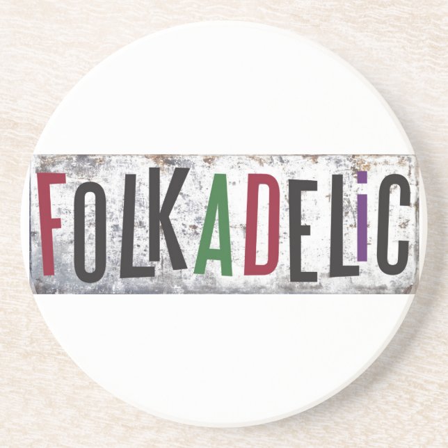 Folkadelic Untersetzer (Vorne)