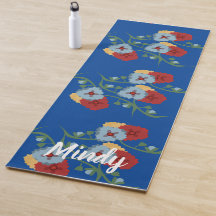 Folkflora Botanischer Yoga-Mat