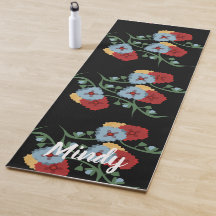 Folkflora Botanischer Yoga-Mat