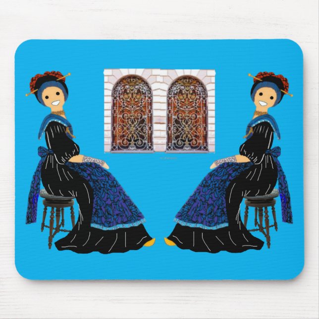 Folklore de Franche-Comté, Frankreich Mousepad (Vorne)