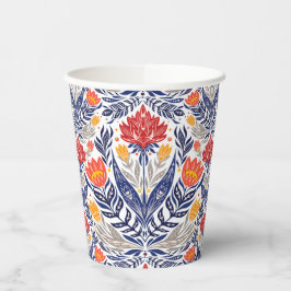 Folkloremuster Pappbecher