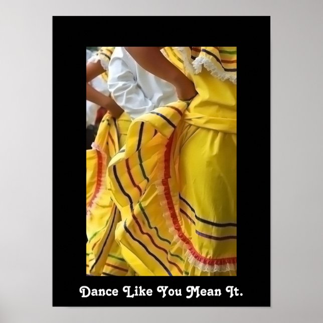 Folklorico Dance Poster (Vorne)