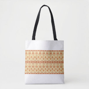 Folklorischer Batik Vintage Ornament. Ethnic Flora Tasche
