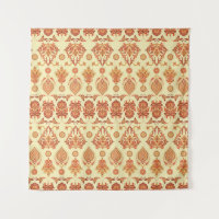 Folklorisches Batik florales ethnisches Muster