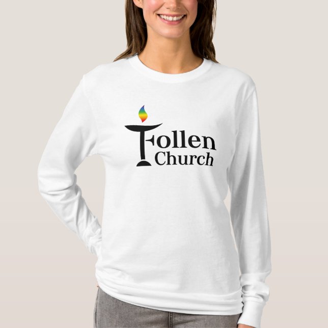 Follen Church Women's Long-Ärmel-Shirt T-Shirt (Vorderseite)
