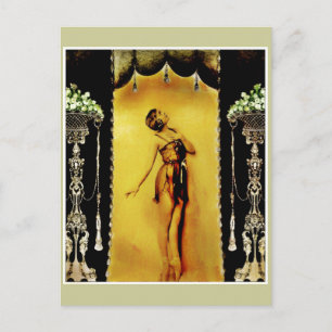 Follies Ballerina_border Postkarte