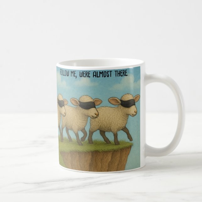 Follow me sheep Mug (Droite)